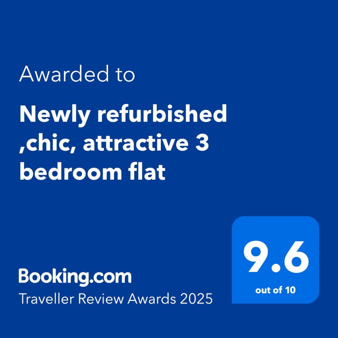 Newly Refurbished ,Chic, Attractive 3 Bedroom Flat London Exterior photo
